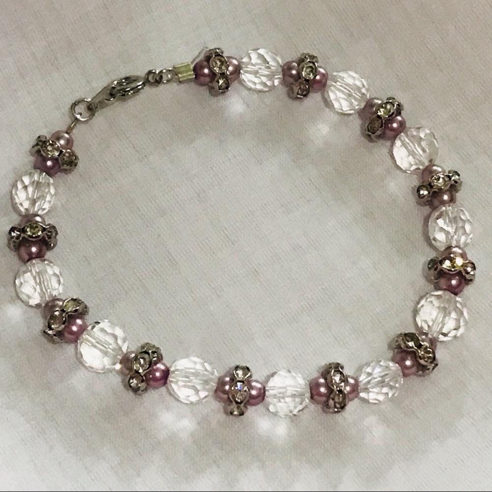 ✨NEW✨HANDCRAFTED Crystal Bracelet